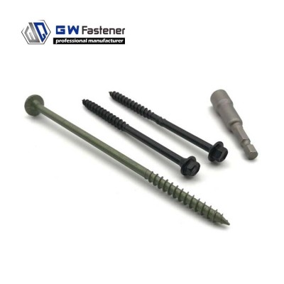 Heavy Duty Screw Exterior Landscaping Screw Log Timber Screw Structural Wood Screws