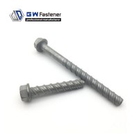 Heavy Duty Masonry Screw Anchor Concrete Screw Bolt Masonry Bolt Galvanised Masonry Screw Bolt