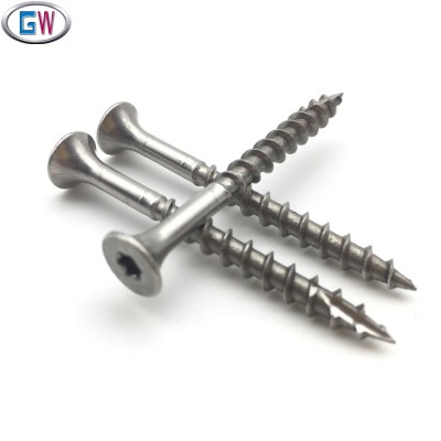 Flat Head Star/Torx Drive A2 A4   304  316 Stainless Steel Deck Screws