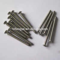 stainless steel cross countersunk head self tapping screws