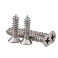 M2 M23 M26 304 Stainless Steel Countersunk Head wood screw