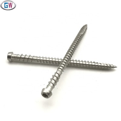 T20 Star /Torx drive Stainless steel composite deck screws