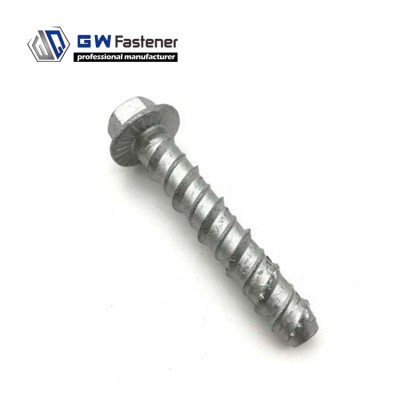 Hot Selling Masonry Concrete Anchor Bolt Masonry Screw Bolt Concrete Screw Bolt Concrete Screw Anchor