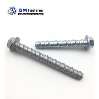 M8 M10 M12 M16 Masonry Bolts Masonry Screw Bolt Concrete Anchor Bolt Masonry Concrete Anchor Screw