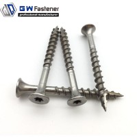 Stainless steel A2 A4 torx drive type 17 tips  flat head Wood Screw